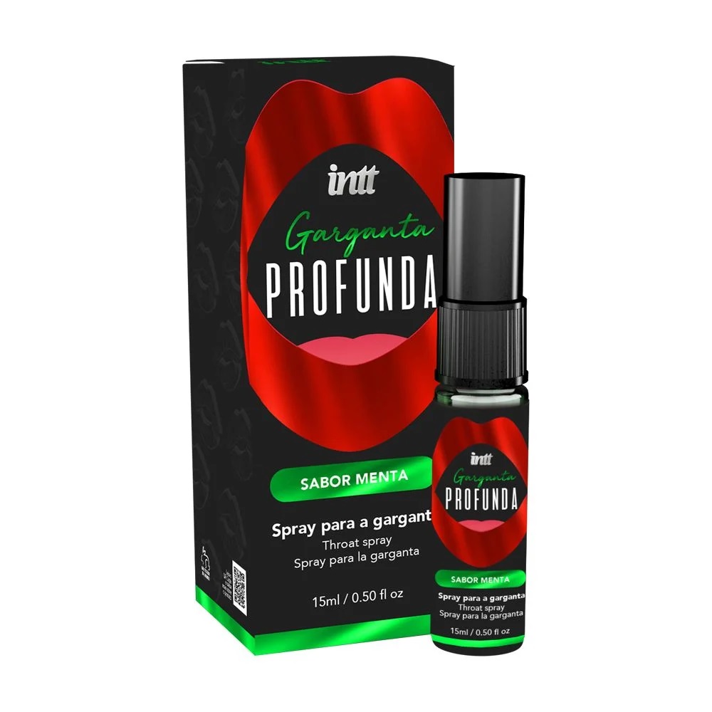 Garganta Profunda Spray Sexo Oral 15Ml - Intt - Nathy Sigilo